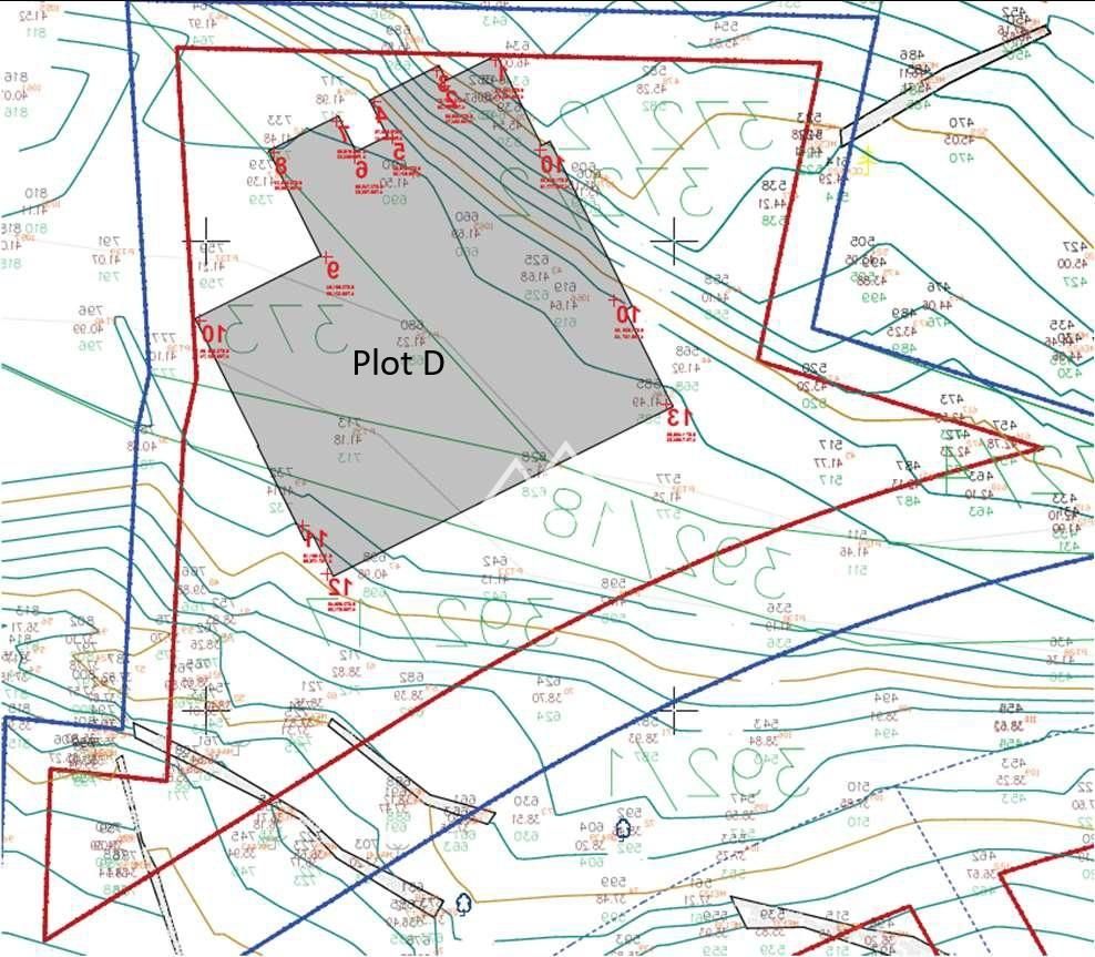 Земля в Ластве, Черногория, 2 369 м² - фото 5