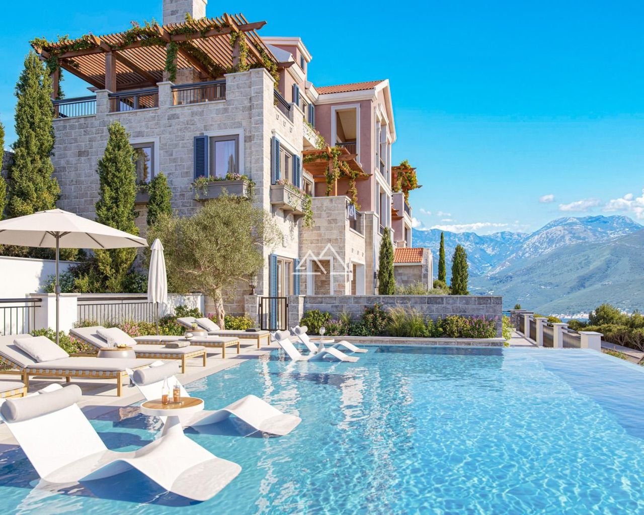 Апартаменты на полуострове Луштица, Черногория, 135 м² - фото 6