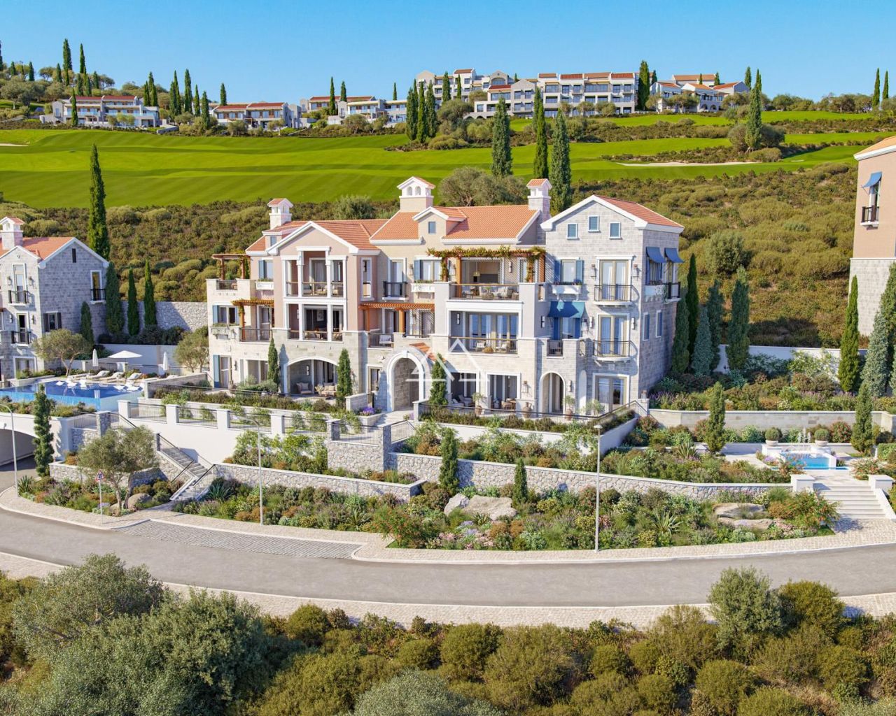 Апартаменты на полуострове Луштица, Черногория, 135 м² - фото 9