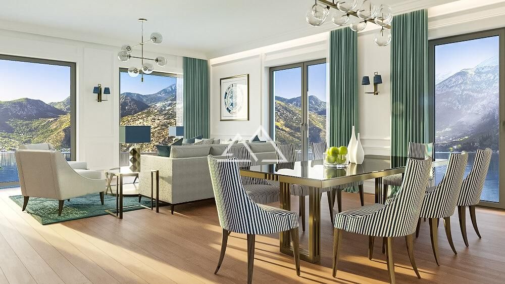 Апартаменты в Рисане, Черногория, 131 м² - фото 9