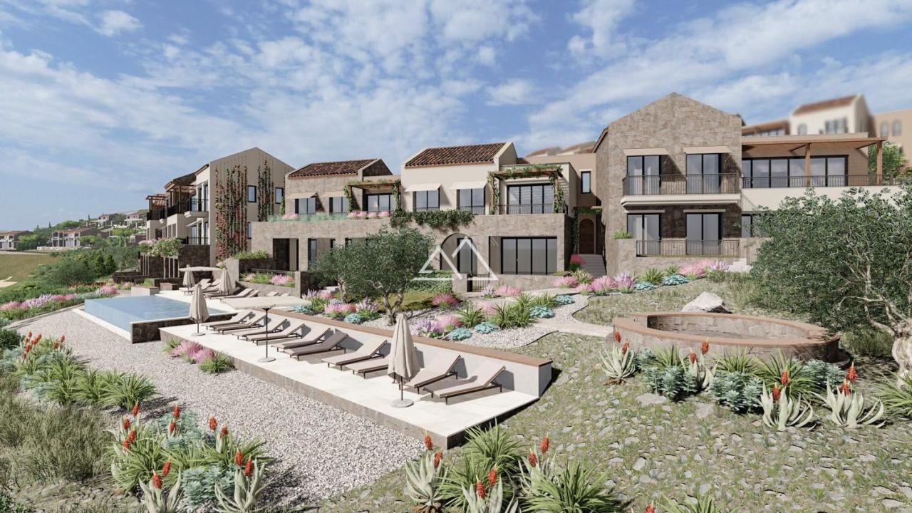 Апартаменты на полуострове Луштица, Черногория, 105 м² - фото 10