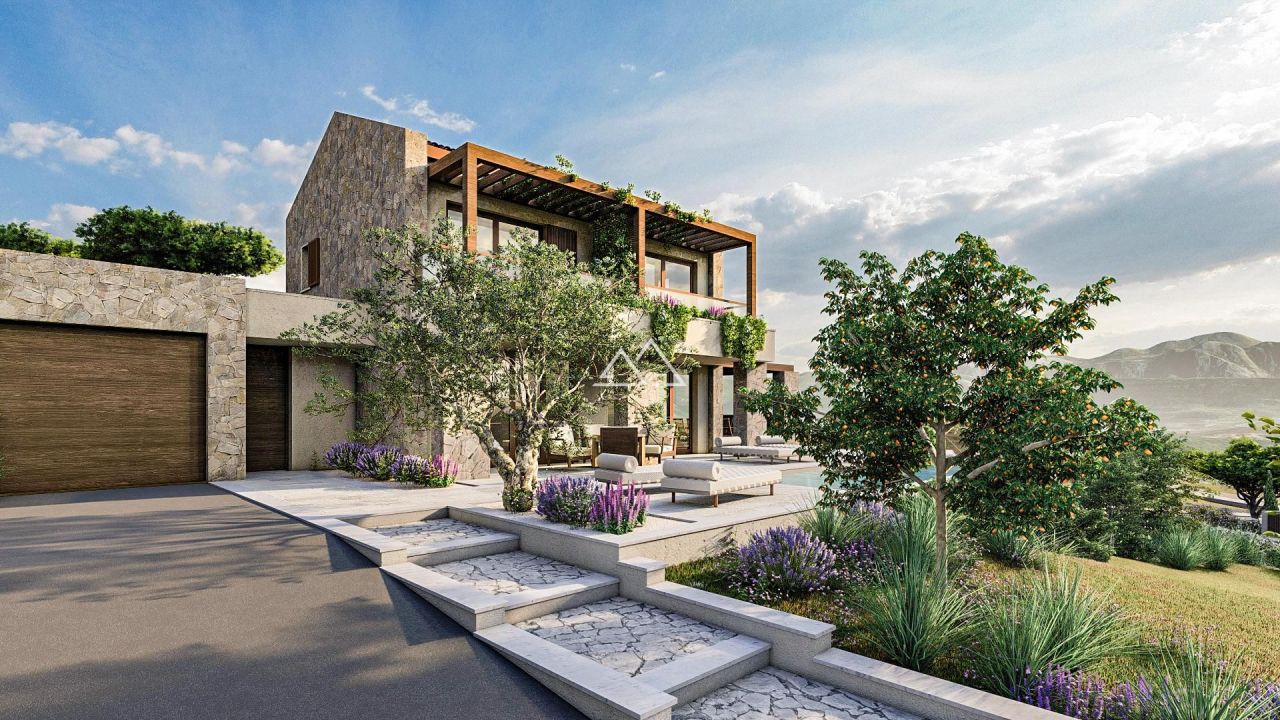 Вилла на полуострове Луштица, Черногория, 253 м² - фото 11