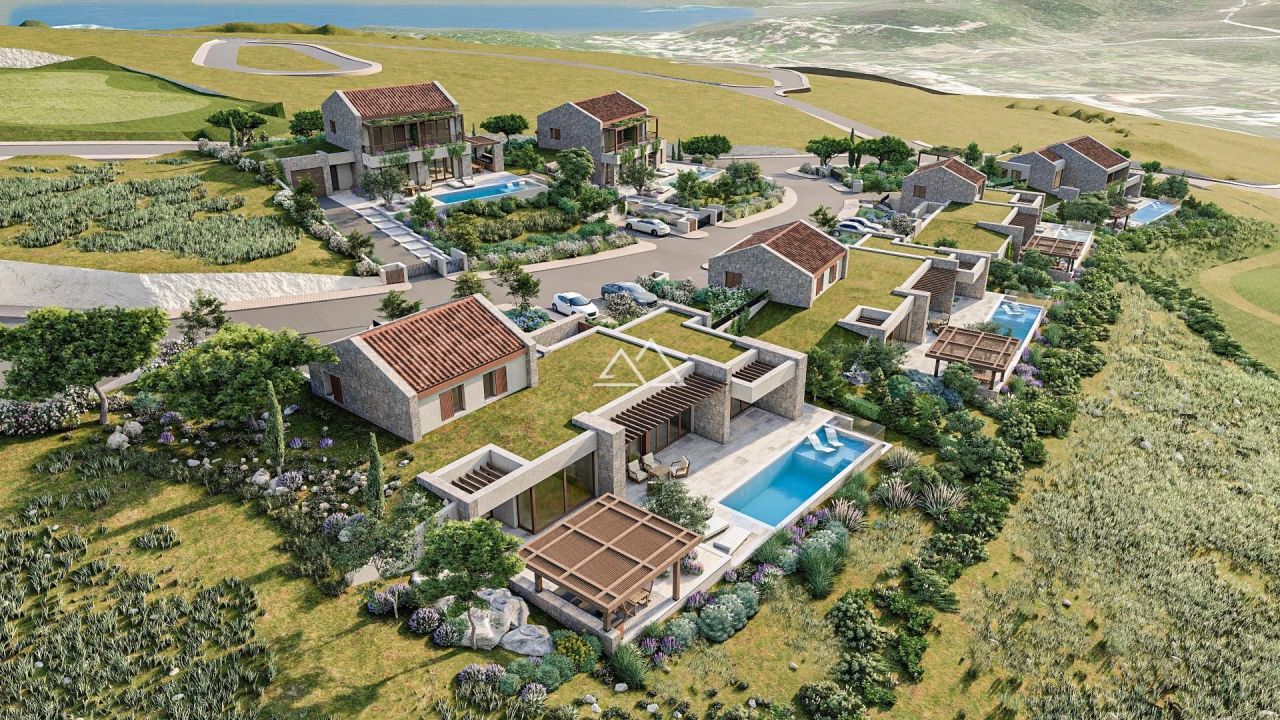 Вилла на полуострове Луштица, Черногория, 253 м² - фото 12