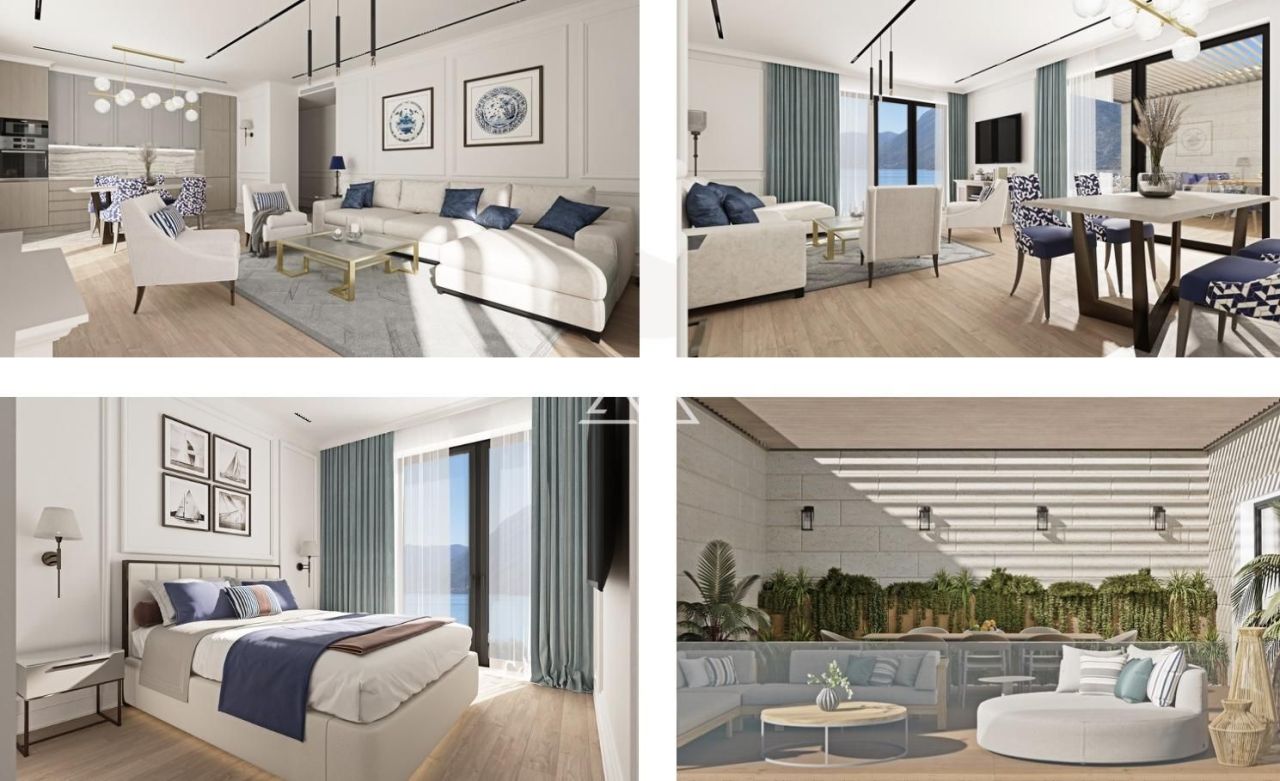 Апартаменты в Рисане, Черногория, 131 м² - фото 12