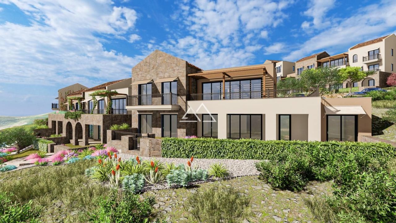 Апартаменты на полуострове Луштица, Черногория, 105 м² - фото 13