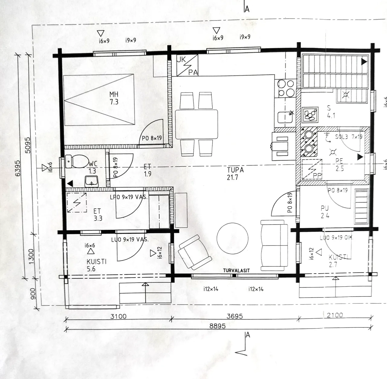 Коттедж в Керимяки, Финляндия, 58 м² - фото 14