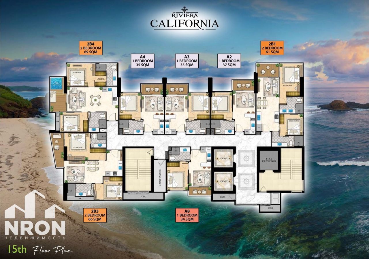 Квартира в Паттайе, Таиланд, 49 м² - фото 10