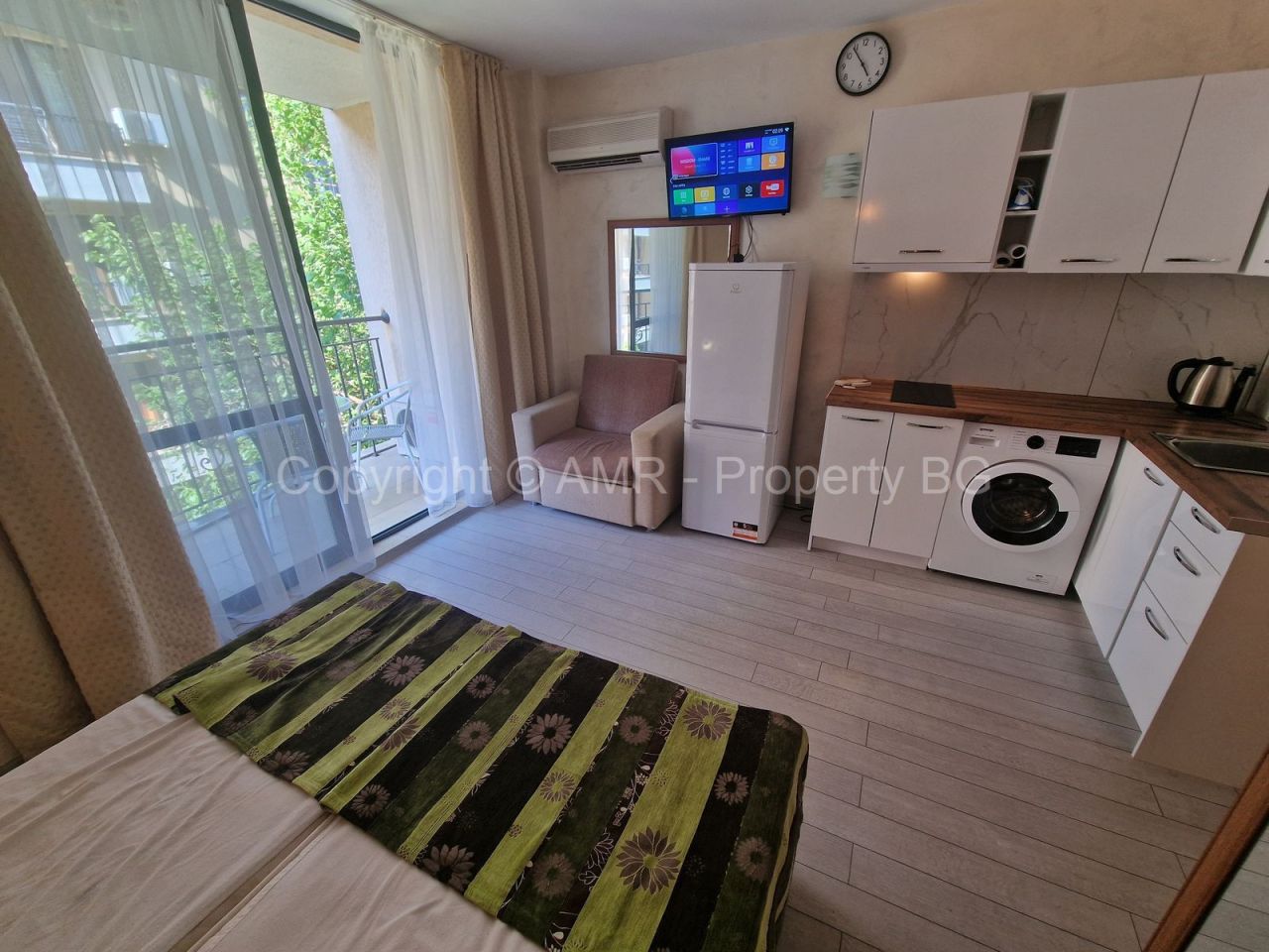 Квартира на Солнечном берегу, Болгария, 33 м² - фото 4