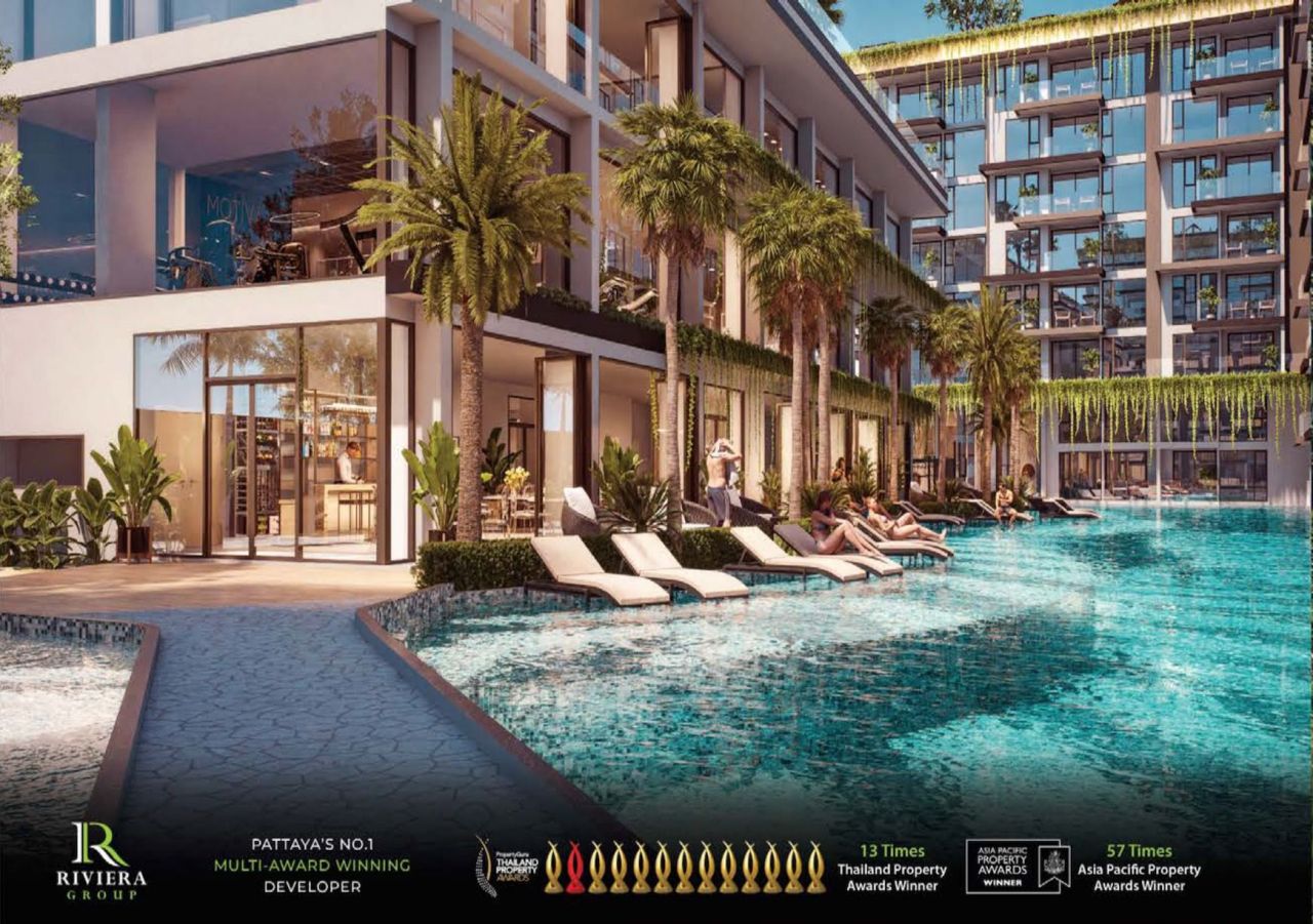 Квартира в Джомтьене, Таиланд, 32 м² - фото 2