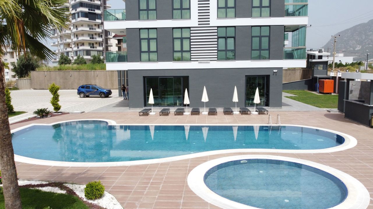 Апартаменты в Алании, Турция, 50 м² - фото 14