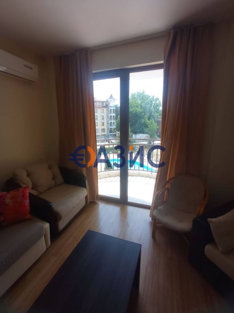 Апартаменты на Солнечном берегу, Болгария, 28 м² - фото 1
