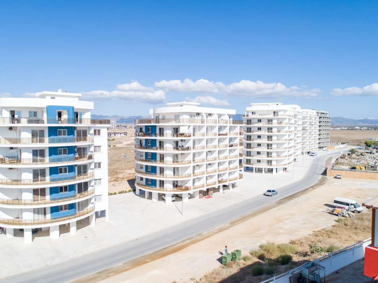 Апартаменты в Фамагусте, Кипр, 45 м² - фото 1