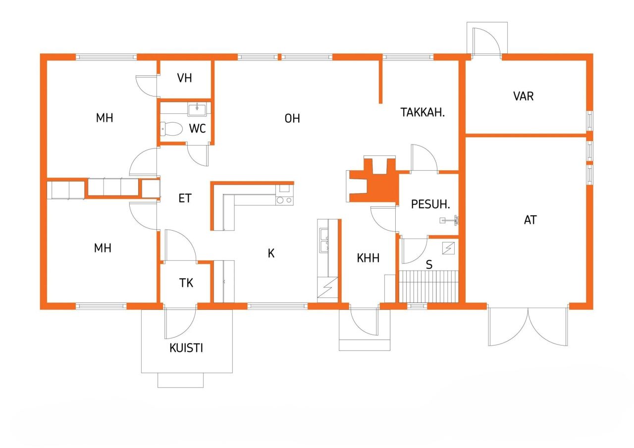 Дом в Леппявирта, Финляндия, 88 м² - фото 2