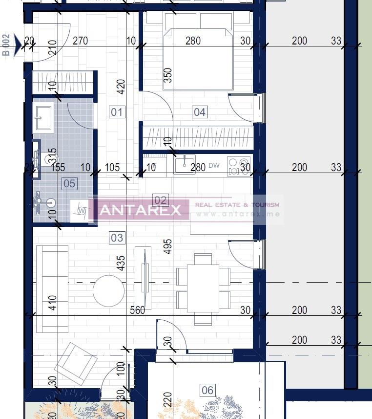 Апартаменты в Которе, Черногория, 27.3 м² - фото 10