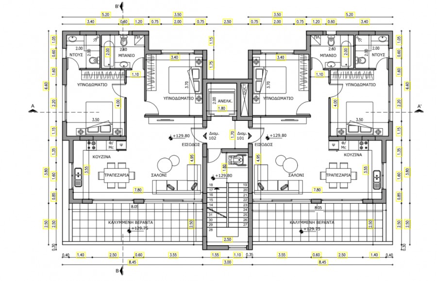 Апартаменты в Пафосе, Кипр, 104 м² - фото 5
