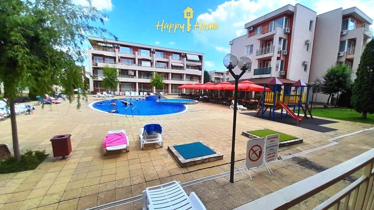 Студия на Солнечном берегу, Болгария, 41 м² - фото 14