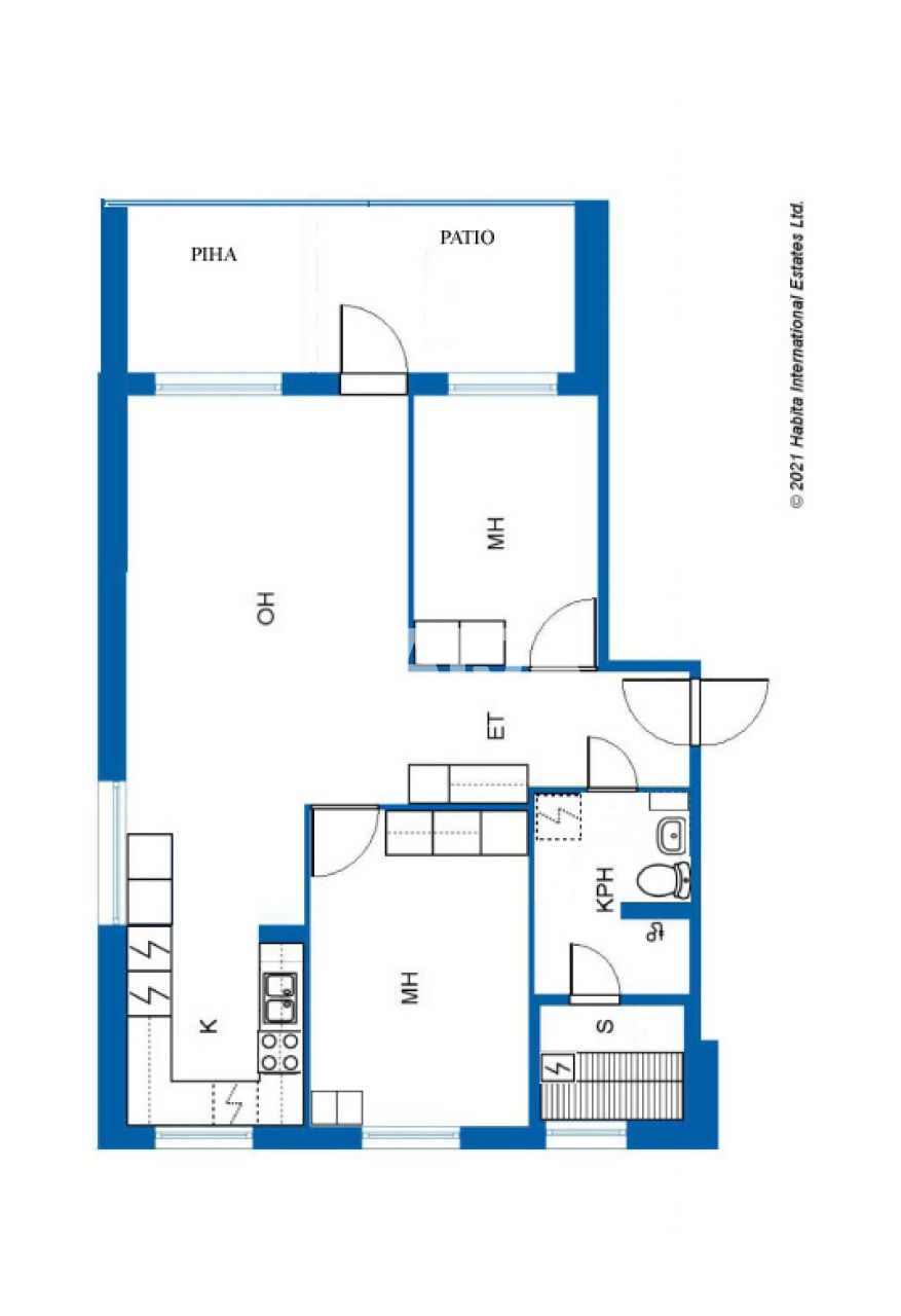 Апартаменты в Вантаа, Финляндия, 66 м² - фото 2