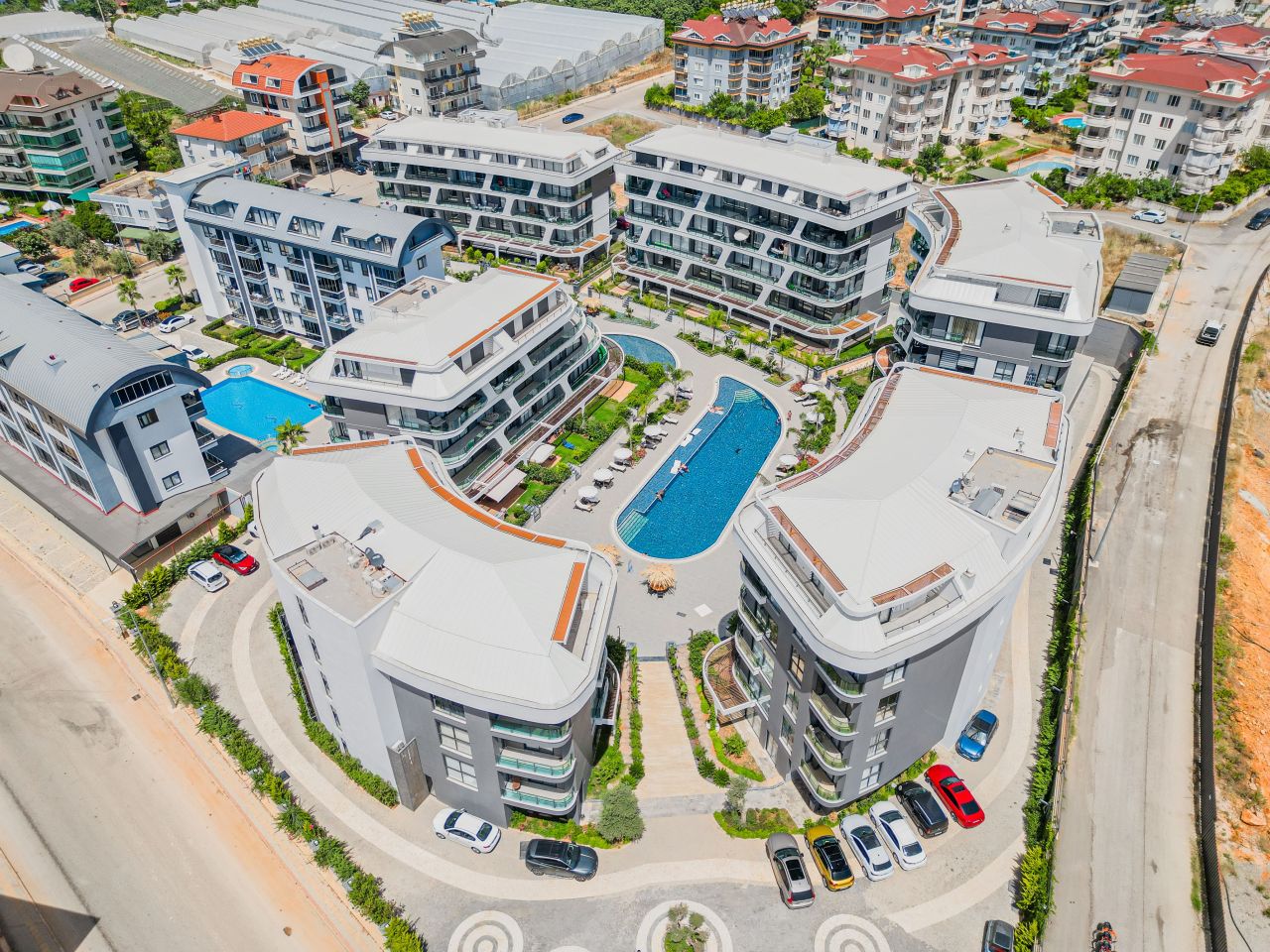 Апартаменты в Алании, Турция, 65 м² - фото 14