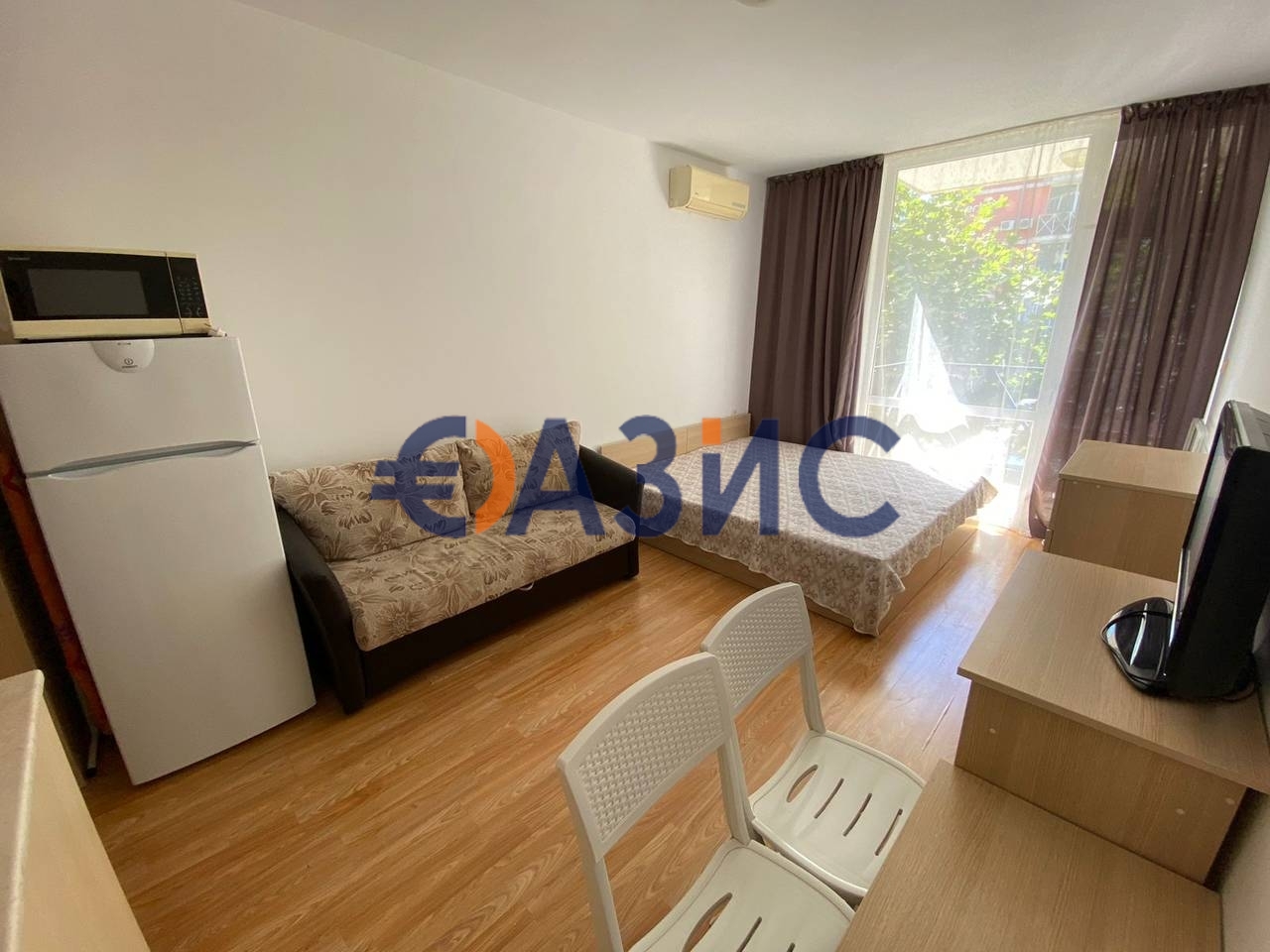 Апартаменты на Солнечном берегу, Болгария, 32.4 м² - фото 1