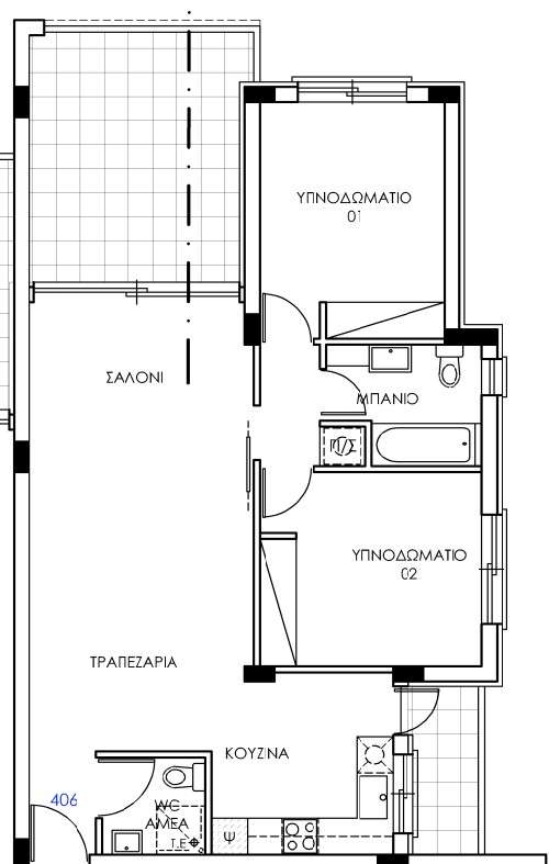 Апартаменты в Лимасоле, Кипр, 100 м² - фото 6