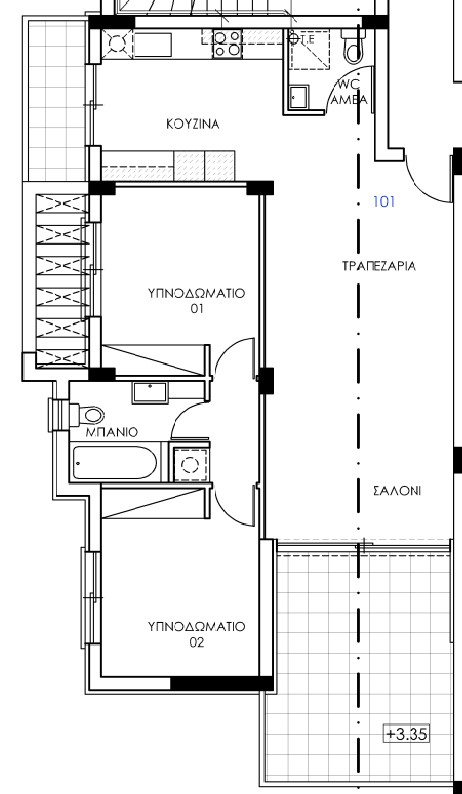Апартаменты в Лимасоле, Кипр, 105 м² - фото 8