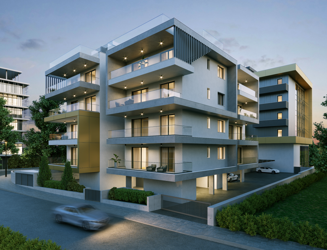 Апартаменты в Меса-Йитонии, Кипр, 74 м² - фото 1