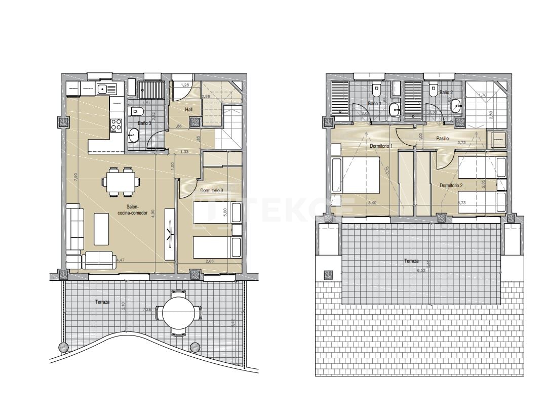 Апартаменты в Бенальмадене, Испания, 76 м² - фото 16