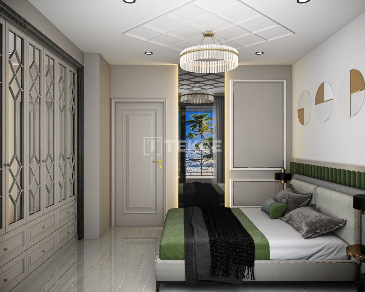 Апартаменты в Алании, Турция, 65 м² - фото 19