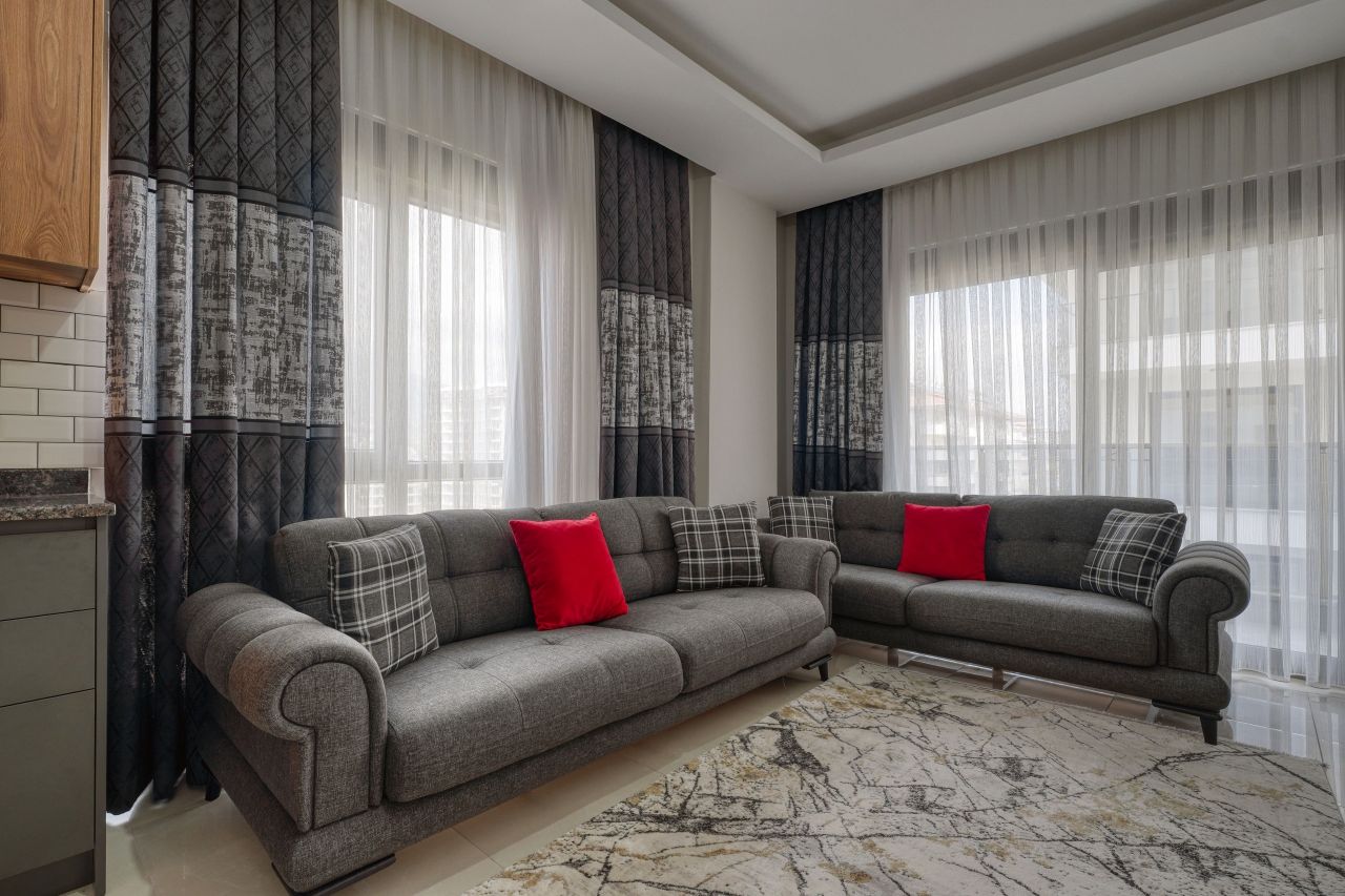 Квартира в Алании, Турция, 52 м² - фото 5