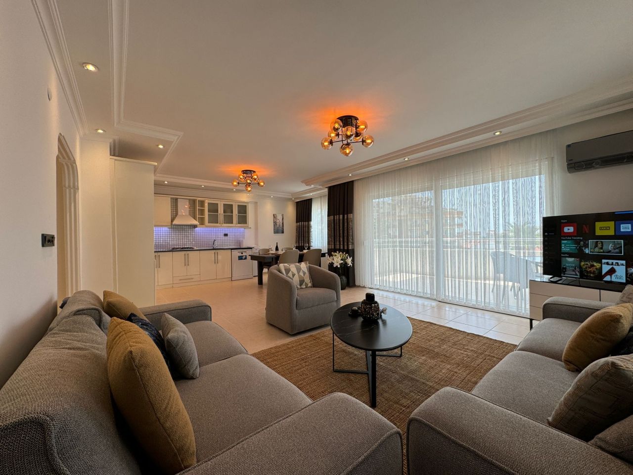 Апартаменты в Алании, Турция, 120 м² - фото 1