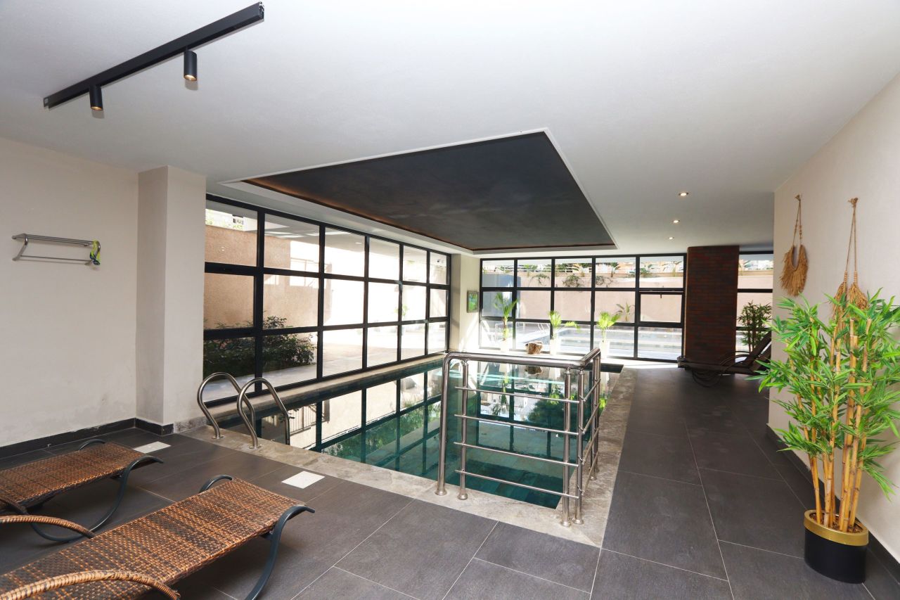 Апартаменты в Алании, Турция, 55 м² - фото 12