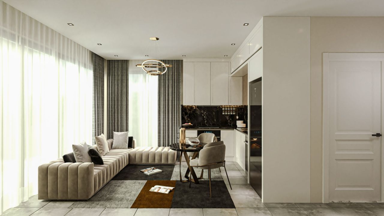 Апартаменты в Алании, Турция, 48 м² - фото 7