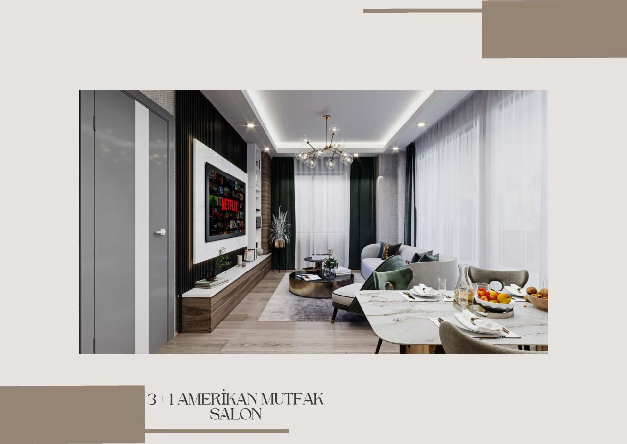 Апартаменты в Алании, Турция, 114 м² - фото 7