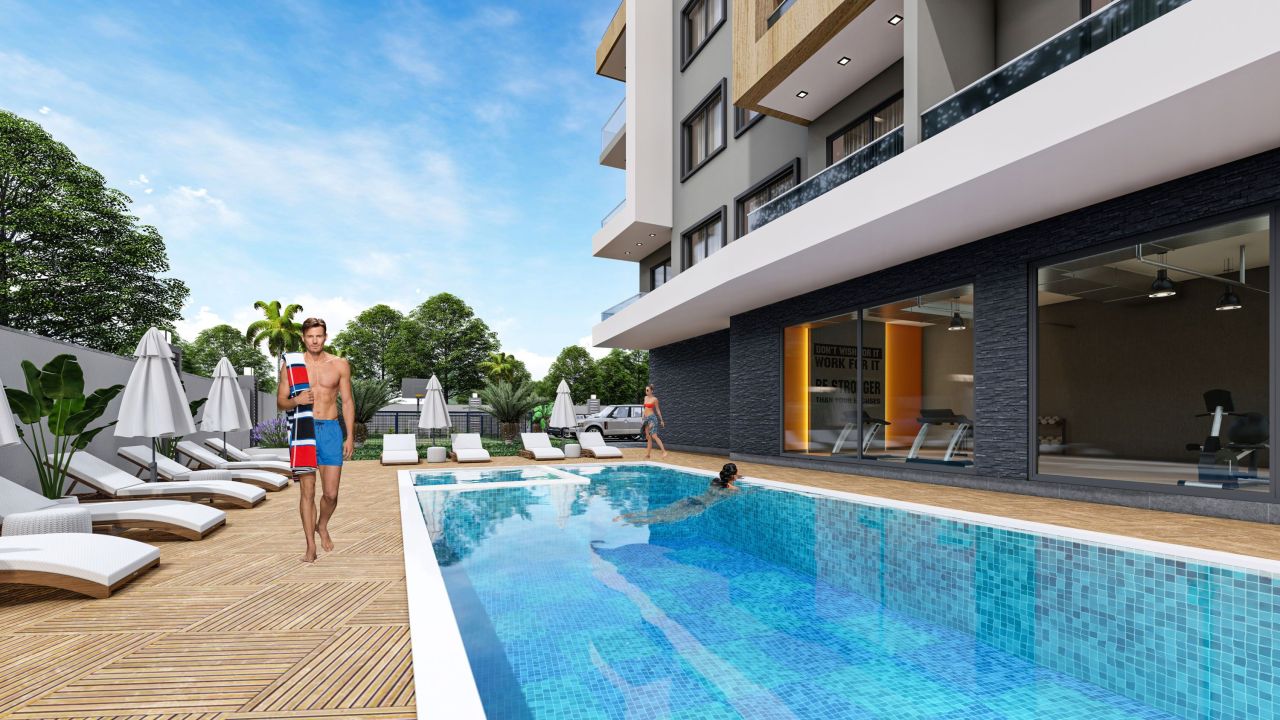 Апартаменты в Алании, Турция, 94 м² - фото 7