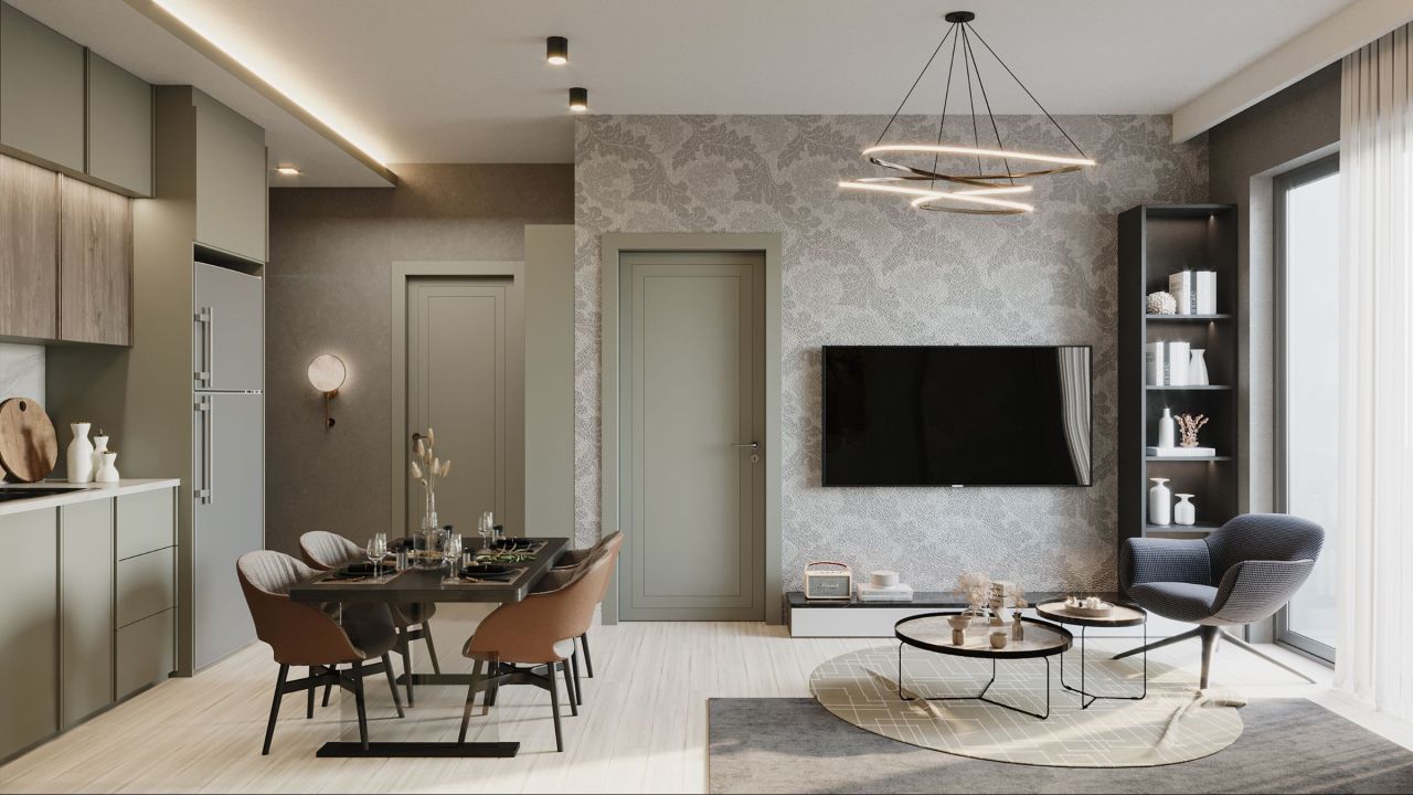 Апартаменты в Алании, Турция, 47 м² - фото 8