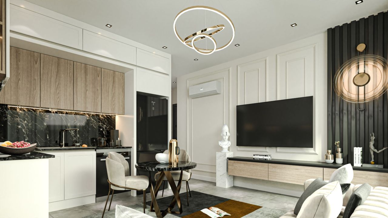 Апартаменты в Алании, Турция, 48 м² - фото 8