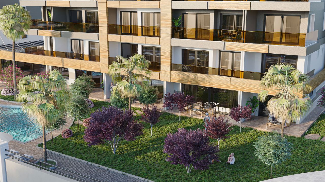 Апартаменты в Алании, Турция, 55 м² - фото 7