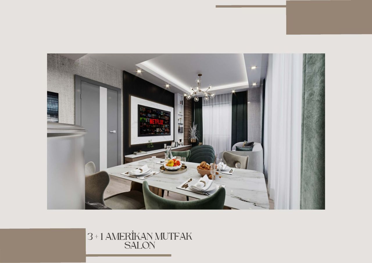 Апартаменты в Алании, Турция, 114 м² - фото 9