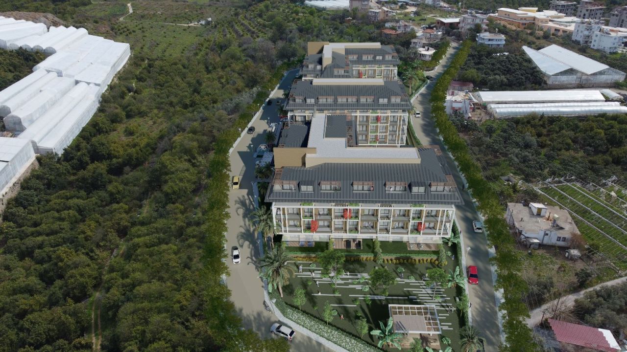 Апартаменты в Алании, Турция, 59 м² - фото 9