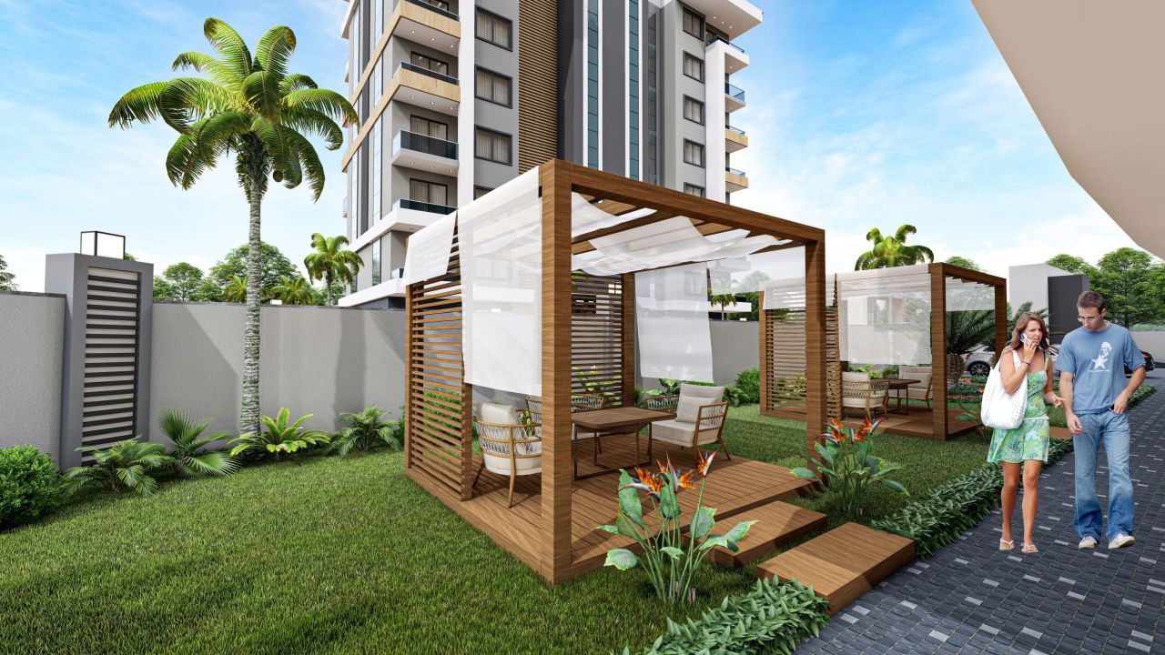 Апартаменты в Алании, Турция, 94 м² - фото 8