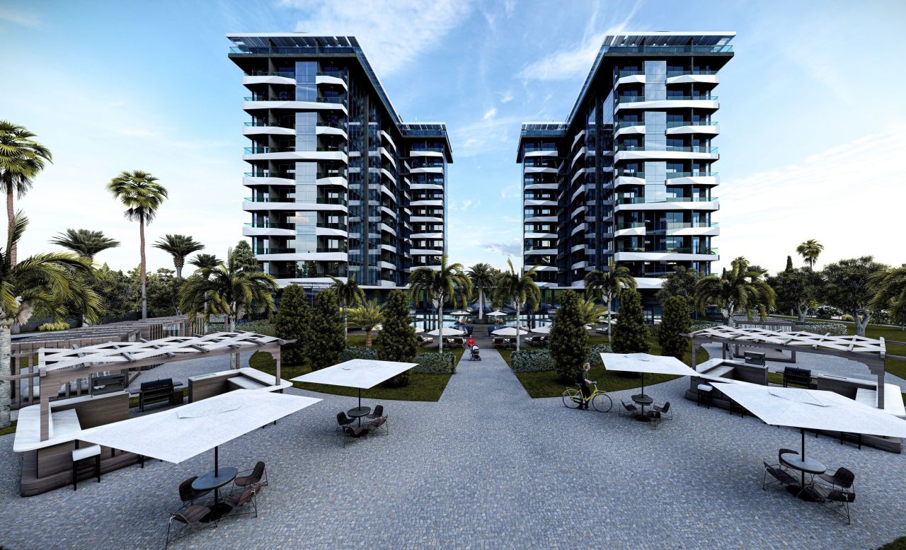 Апартаменты в Алании, Турция, 53 м² - фото 10