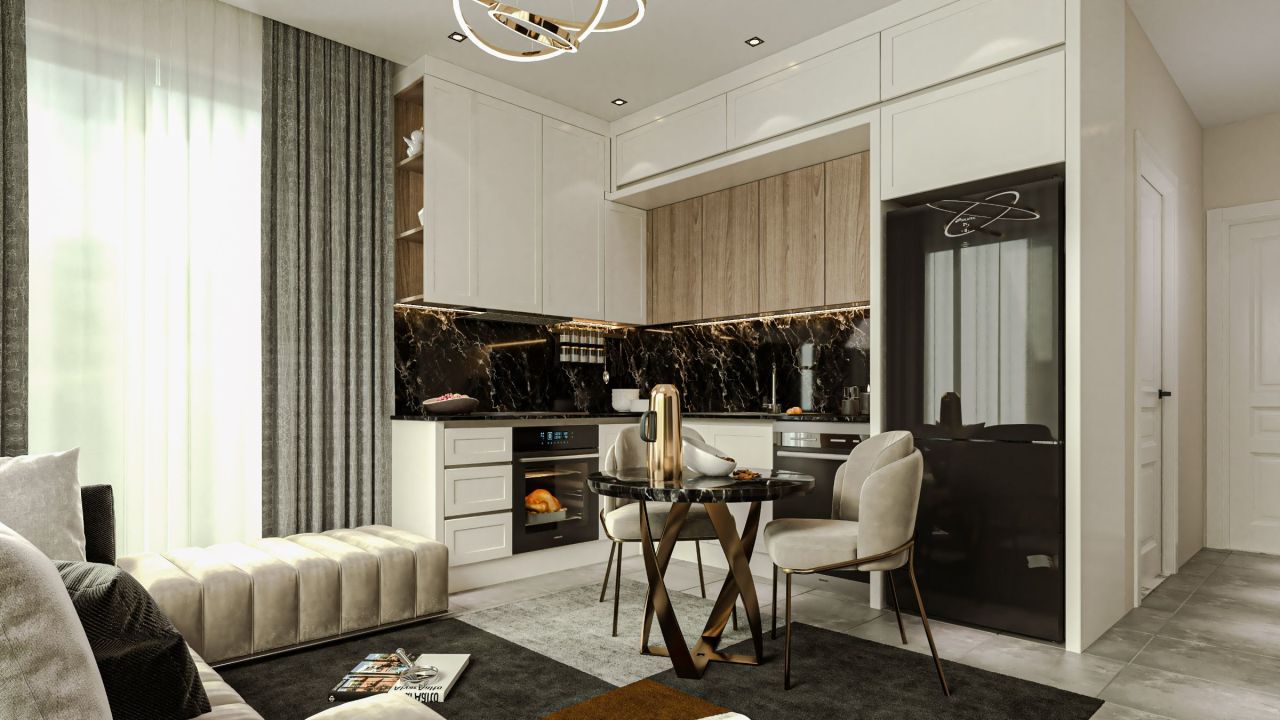 Апартаменты в Алании, Турция, 48 м² - фото 10