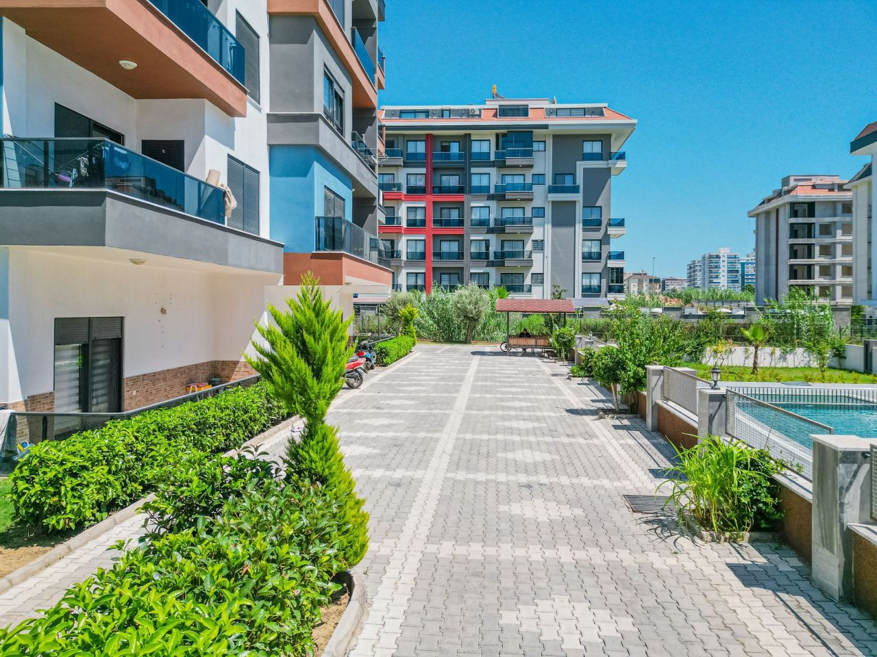 Апартаменты в Алании, Турция, 56 м² - фото 10