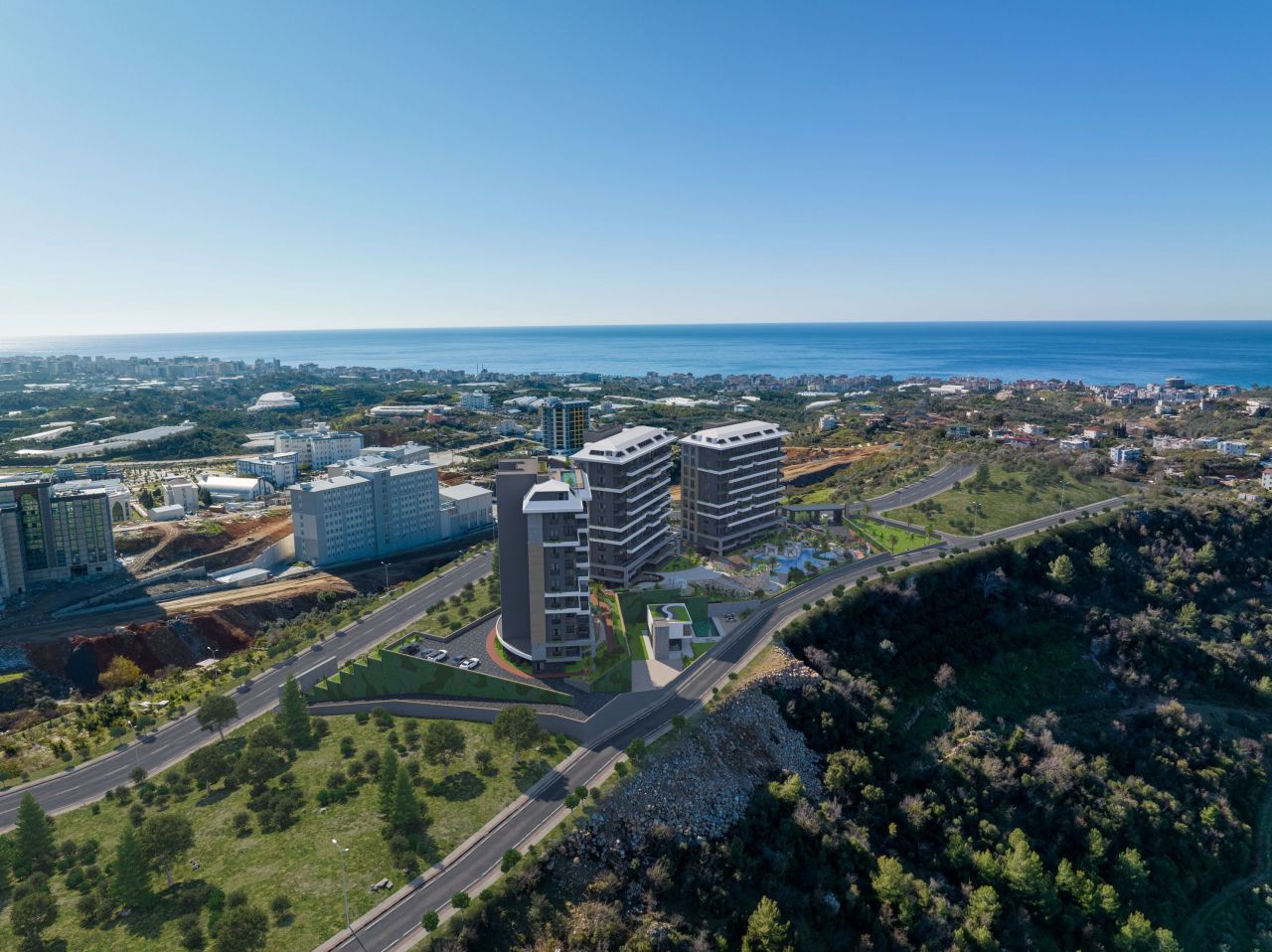 Апартаменты в Алании, Турция, 50 м² - фото 10