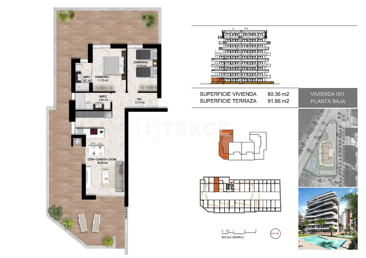 Пентхаус в Гуардамар-дель-Сегура, Испания, 80 м² - фото 14