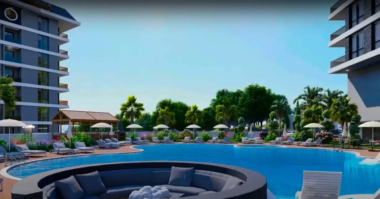 Апартаменты в Алании, Турция, 70 м² - фото 10