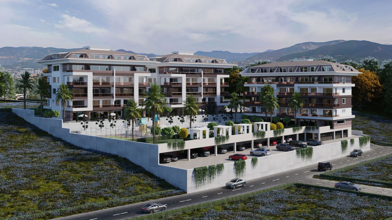 Апартаменты в Алании, Турция, 60 м² - фото 11