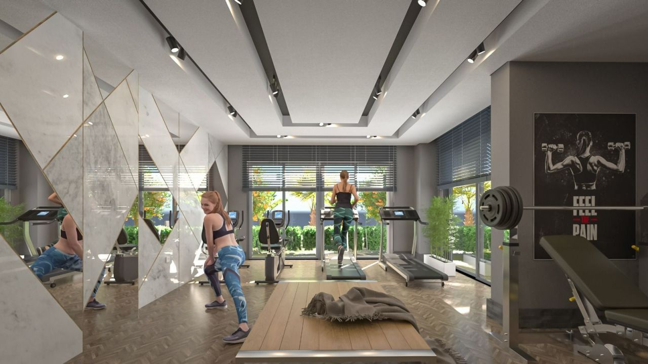 Апартаменты в Алании, Турция, 53 м² - фото 11