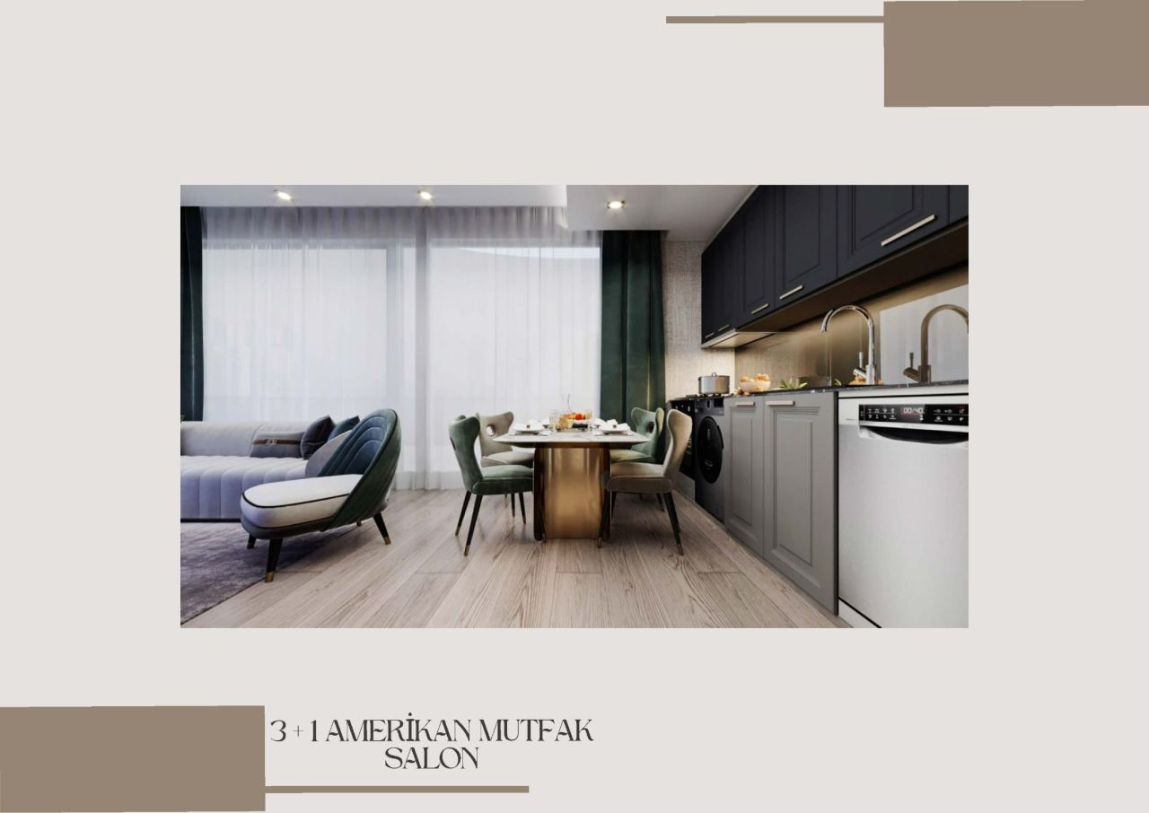 Апартаменты в Алании, Турция, 114 м² - фото 11