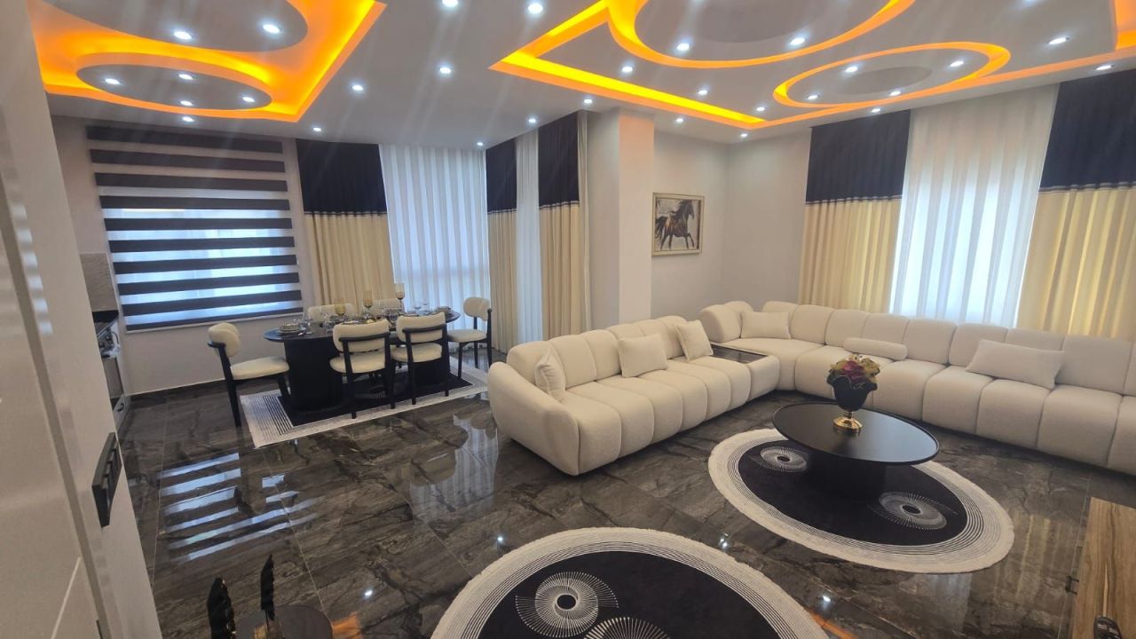 Апартаменты в Алании, Турция, 140 м² - фото 12